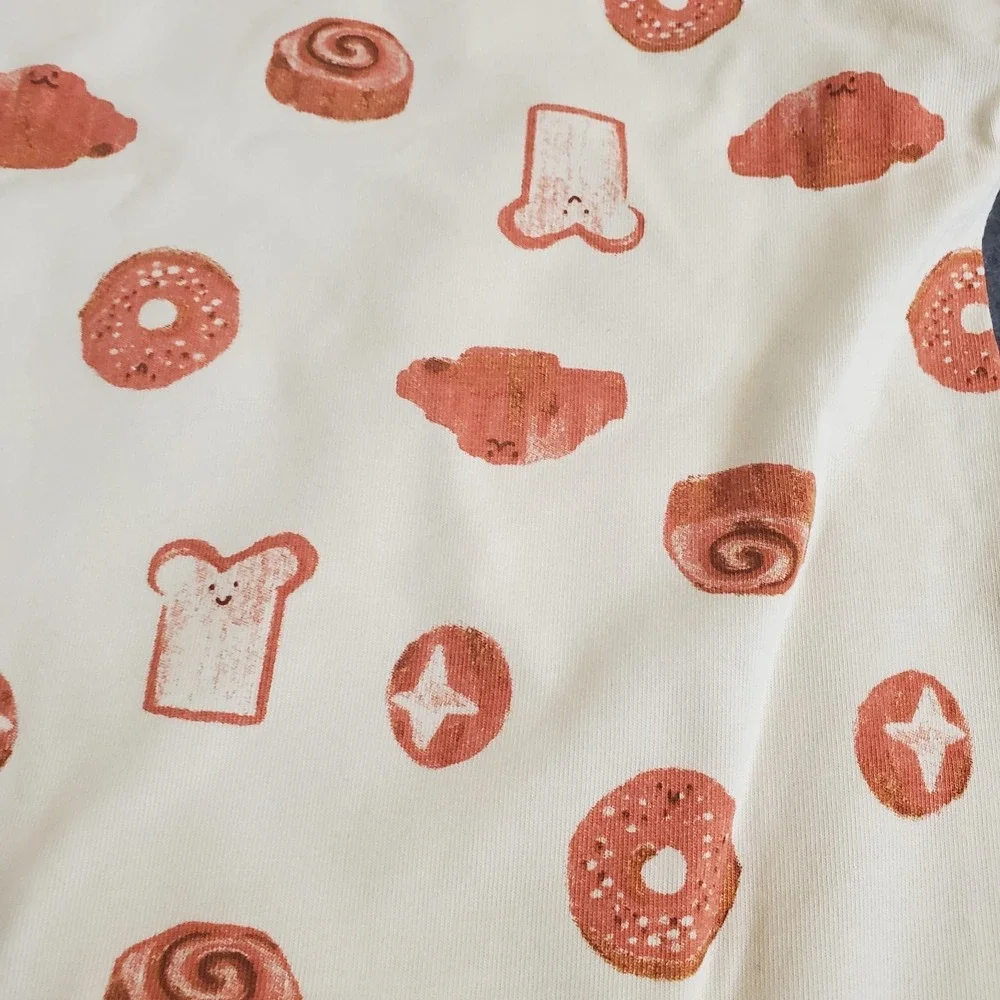 Unisex Baby Printed Pastry Romper Lot Of 2,‎ Size 3/6 Mo. Short Sleeve - NWT